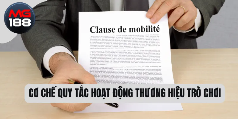 Cơ chế quy tắc hoạt động thương hiệu trò chơi