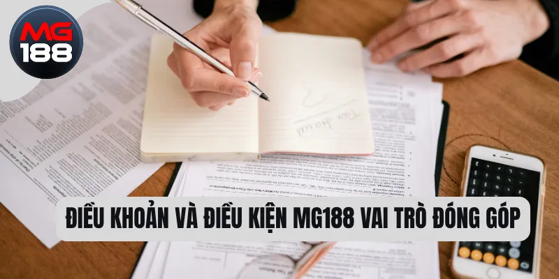 Điều khoản và điều kiện MG188 vai trò đóng góp