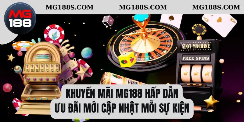 Khuyến mãi Mg188 hấp dẫn, ưu đãi mới cập nhật mỗi sự kiện