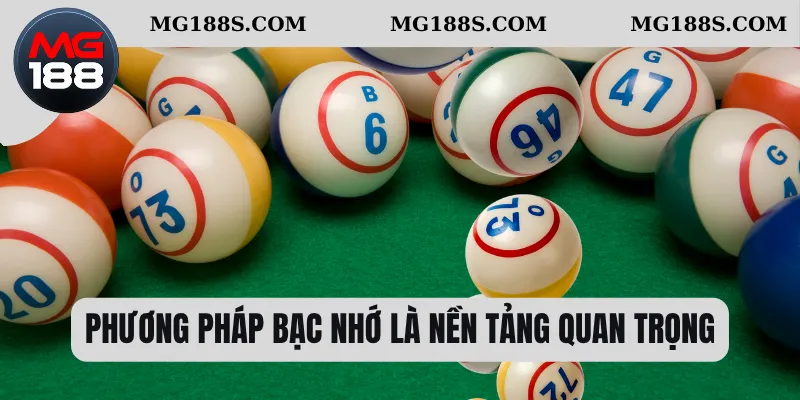 Phương pháp bạc nhớ là nền tảng quan trọng 